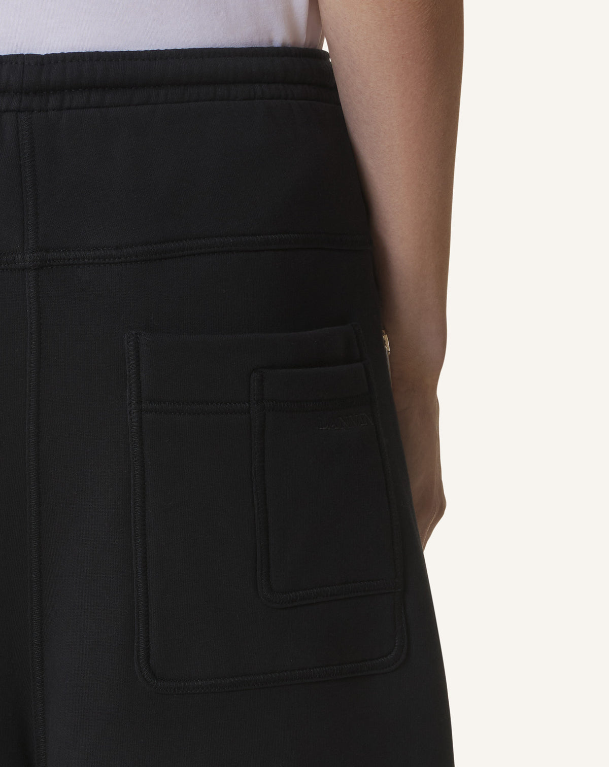 Pantalon de jogging à basque - Noir