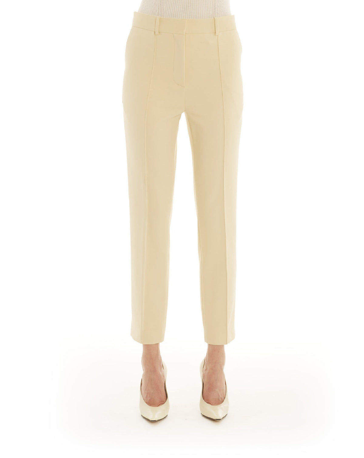 Slim-fit trousers - Sand