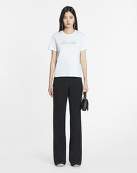 Pantalon à bande coté - Noir