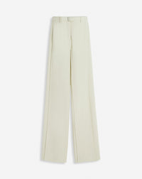 Pantalon à bande coté - Mastic