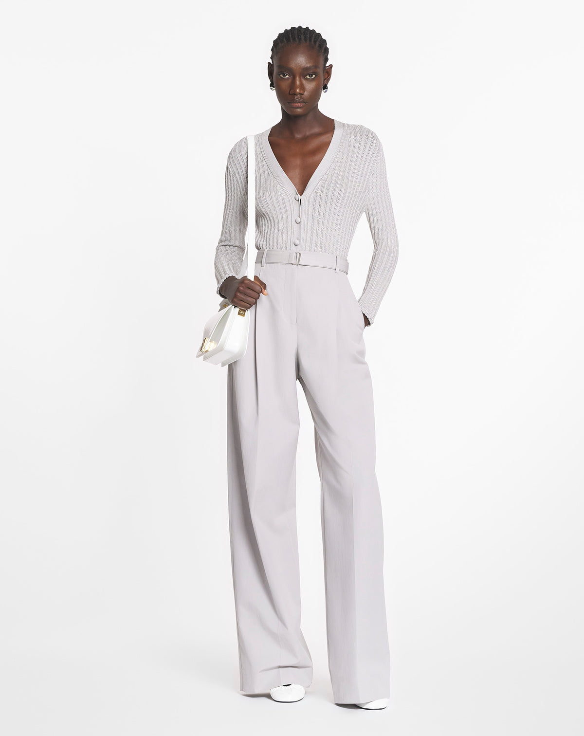 Pantalon large - Vison