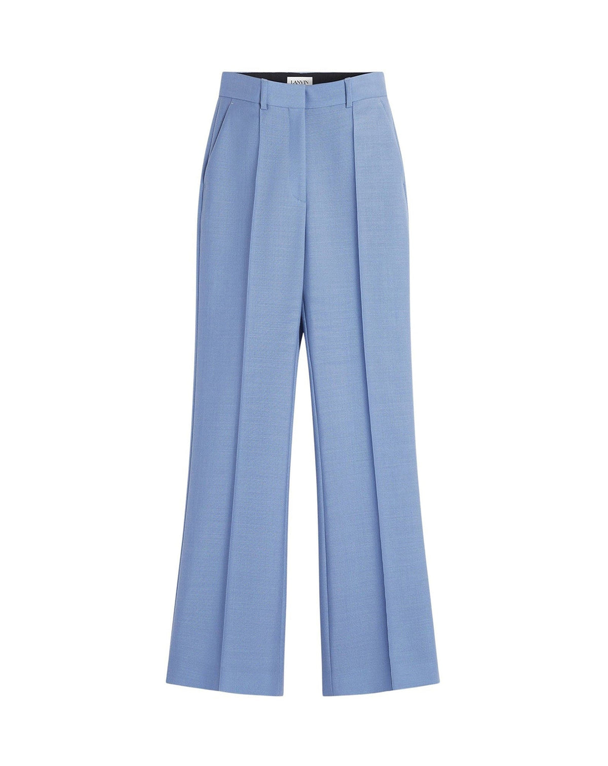 Pantalon cropped en laine - Brouillard