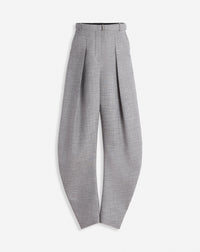 Pantalon barrel - Gris chine