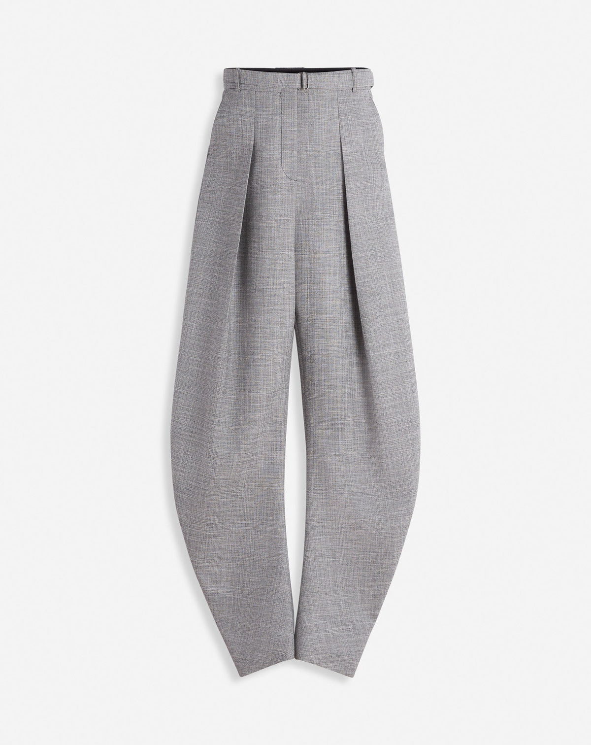 Pantalon barrel - Gris chine