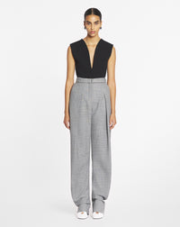 ZZNO STOCK GRIS CHINE PANTALON BARREL