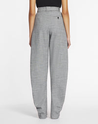 Pantalon barrel - Gris chine