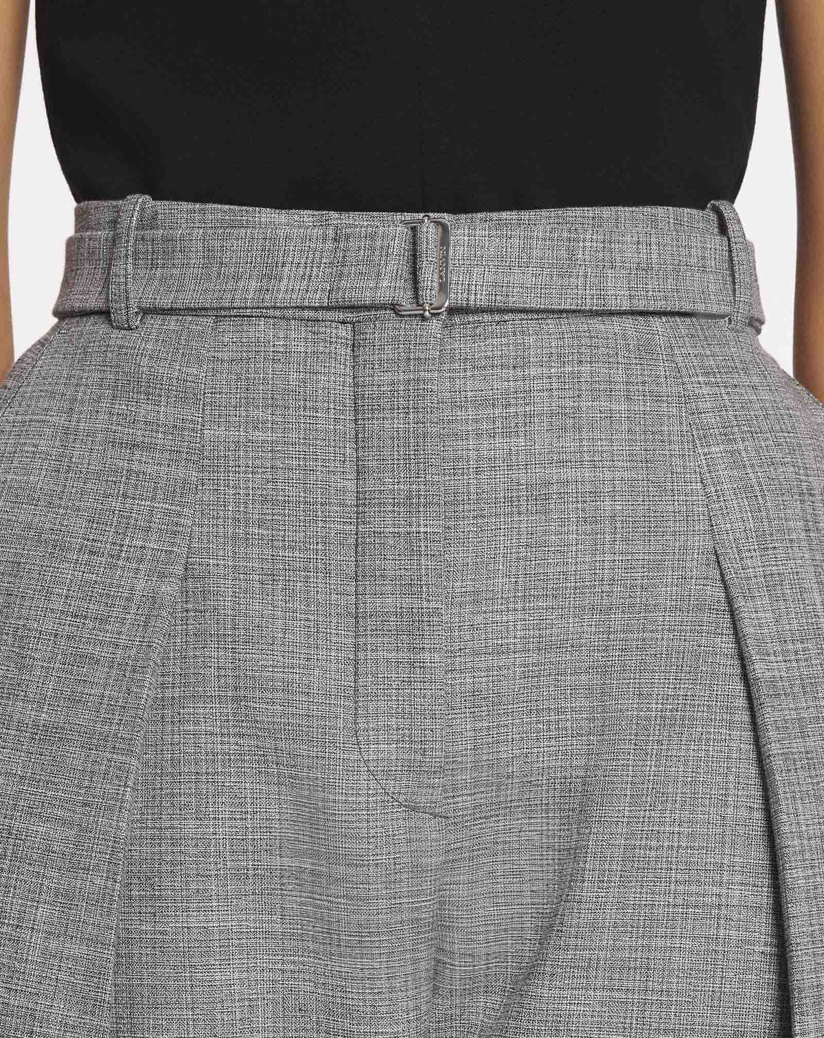 Pantalon barrel - Gris chine