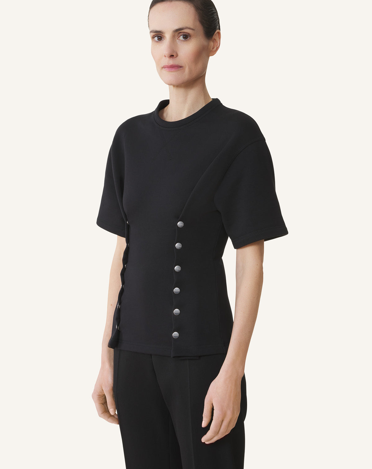 T-shirt cintré - Noir