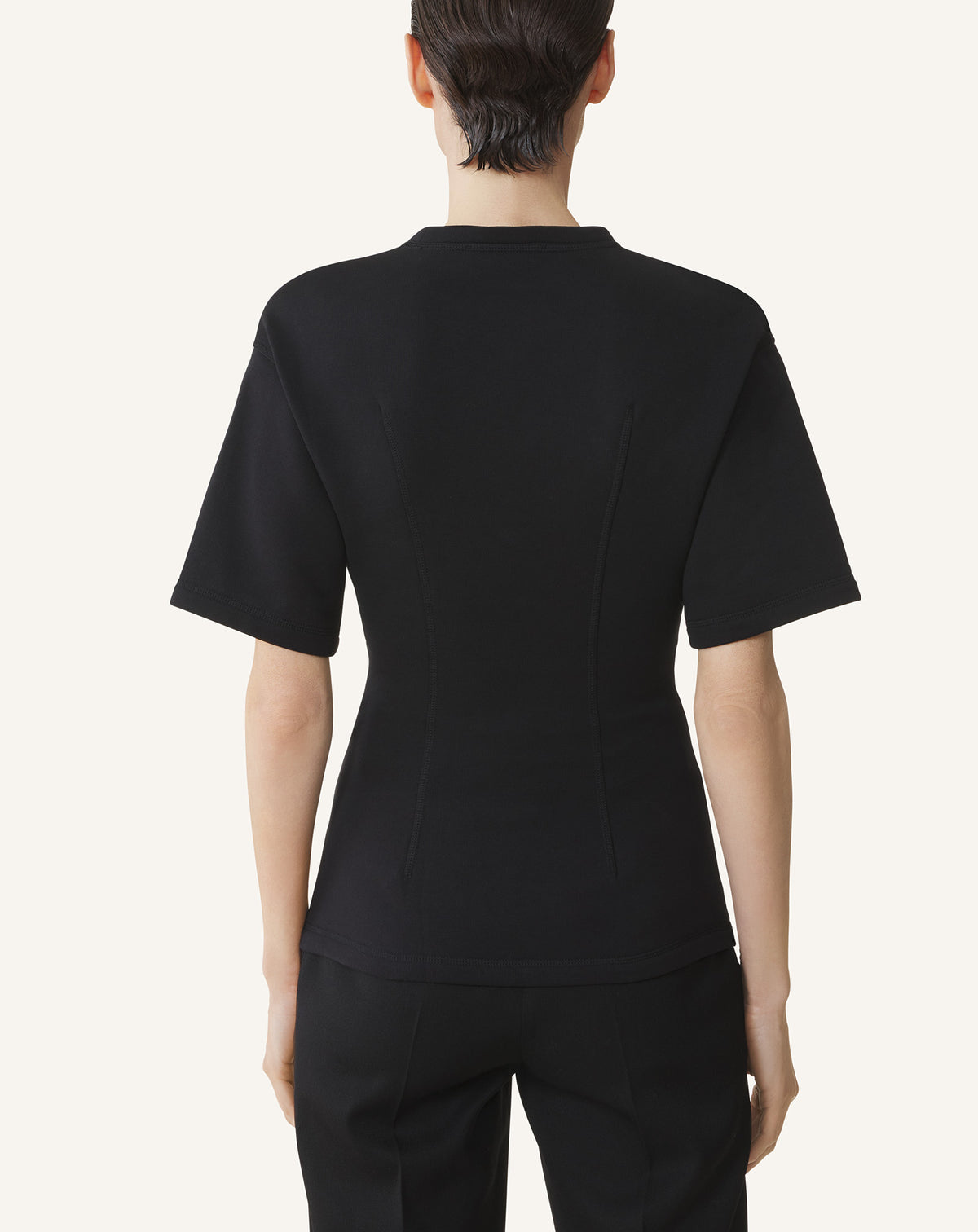 T-shirt cintré - Noir