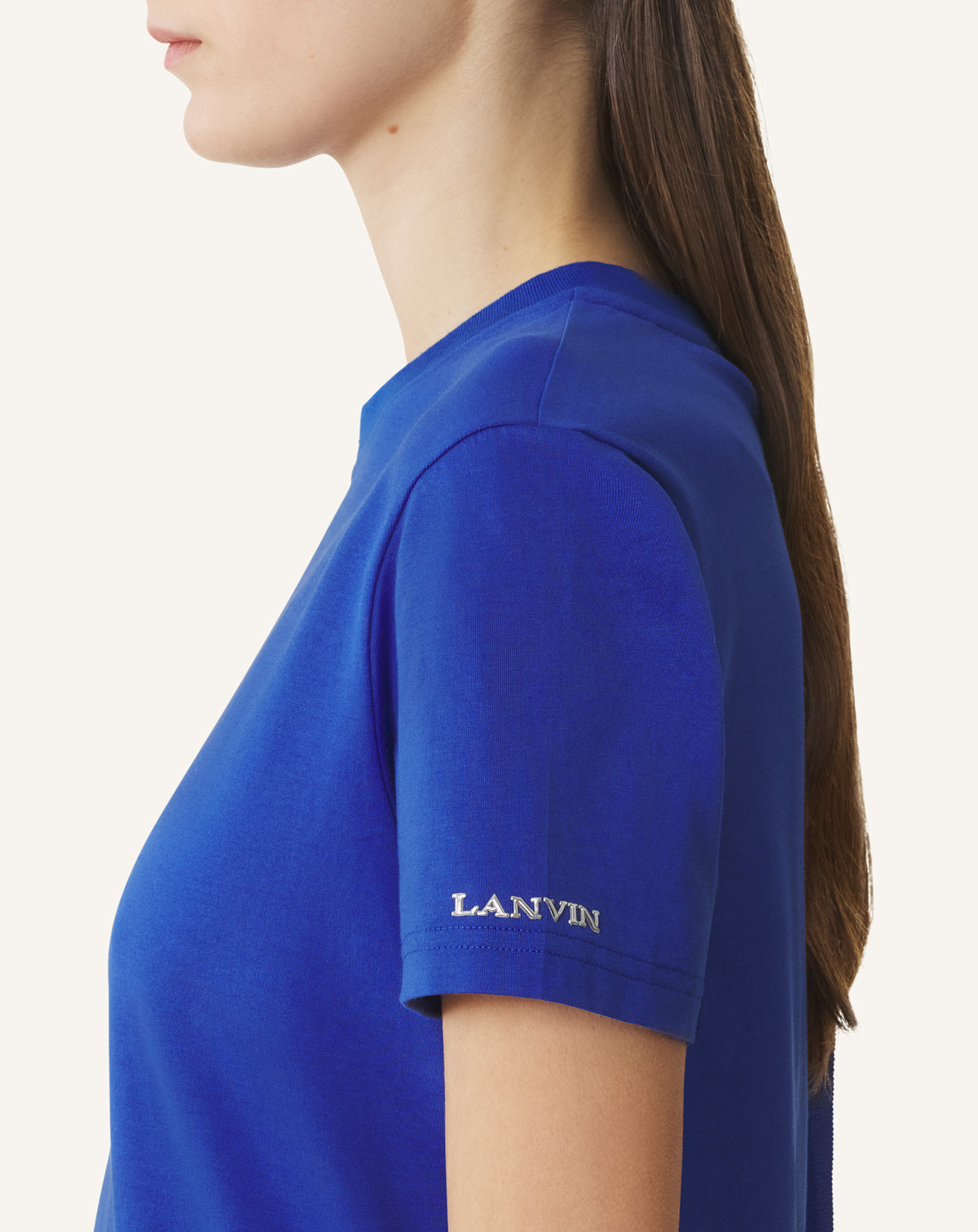 T-shirt détail noeud - Indigo