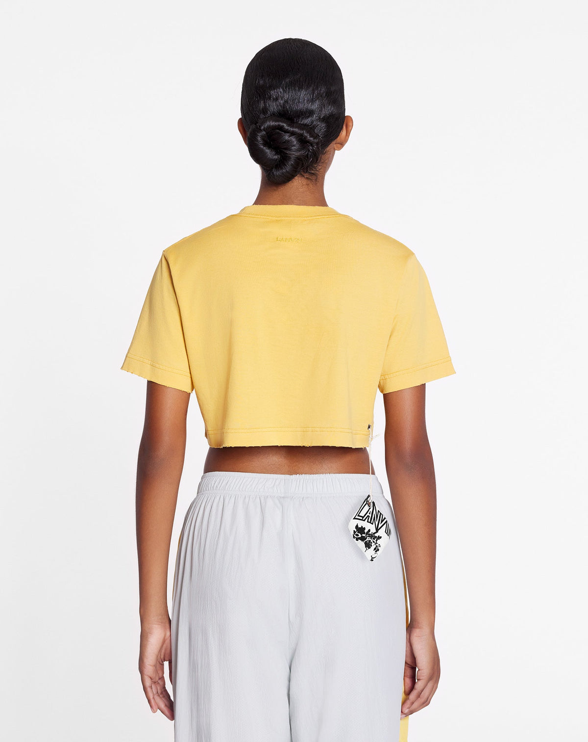Printed cropped tee-shirt - Maïs