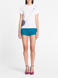 T-shirt à imprimé sac cœur - Blanc