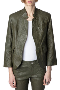 ZHORS LIGNE PICKLE VERYS CUIR FROISSE