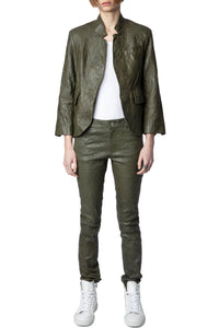 ZHORS LIGNE PICKLE VERYS CUIR FROISSE