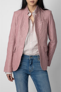 Blazer Very Cuir Froissé en cuir - Primerose