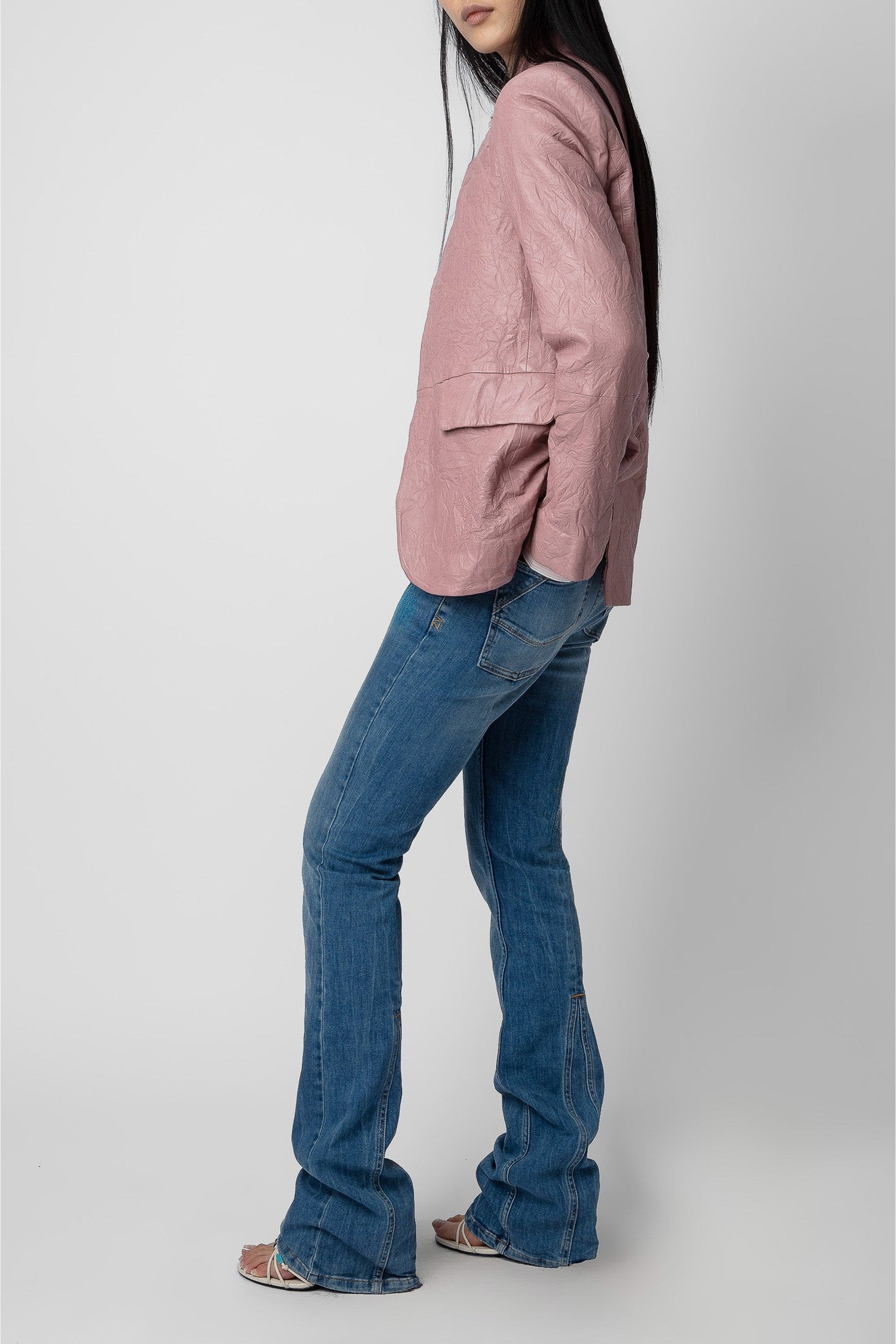 Blazer Very Cuir Froissé en cuir - Primerose