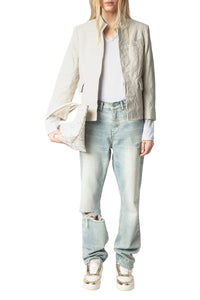 Blazer Veryn en cuir - Judo