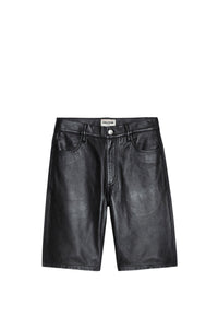 Sady leather shorts - Black