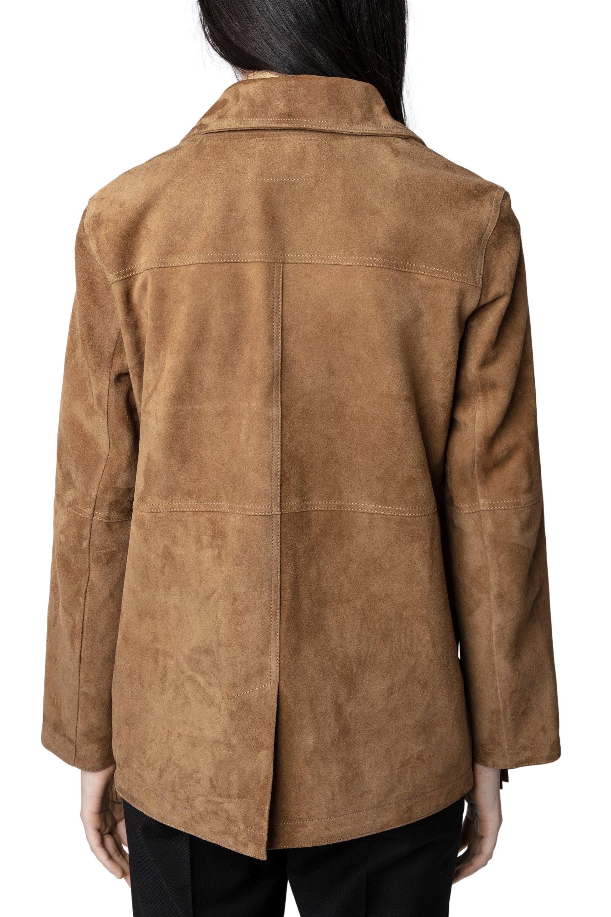 Veste Lala Daim en cuir - Ecorce