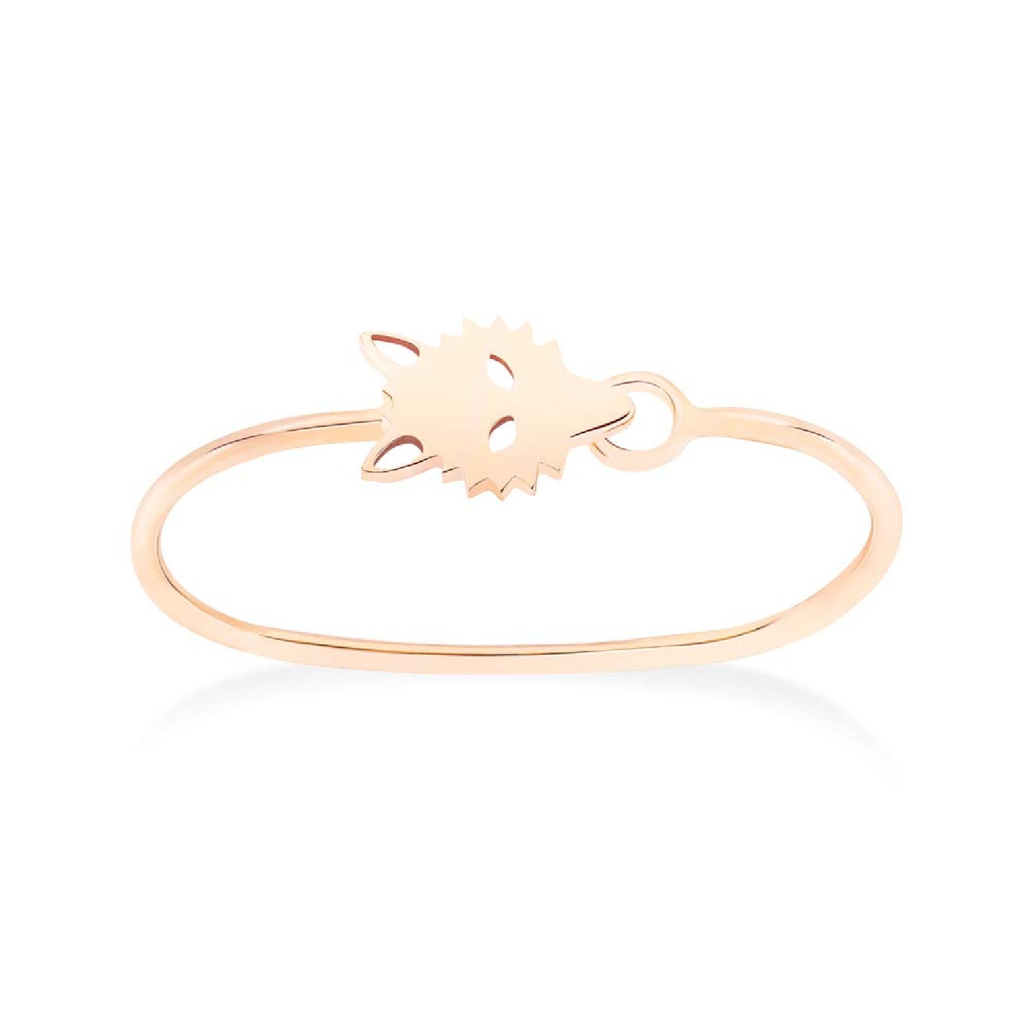wolf double ring