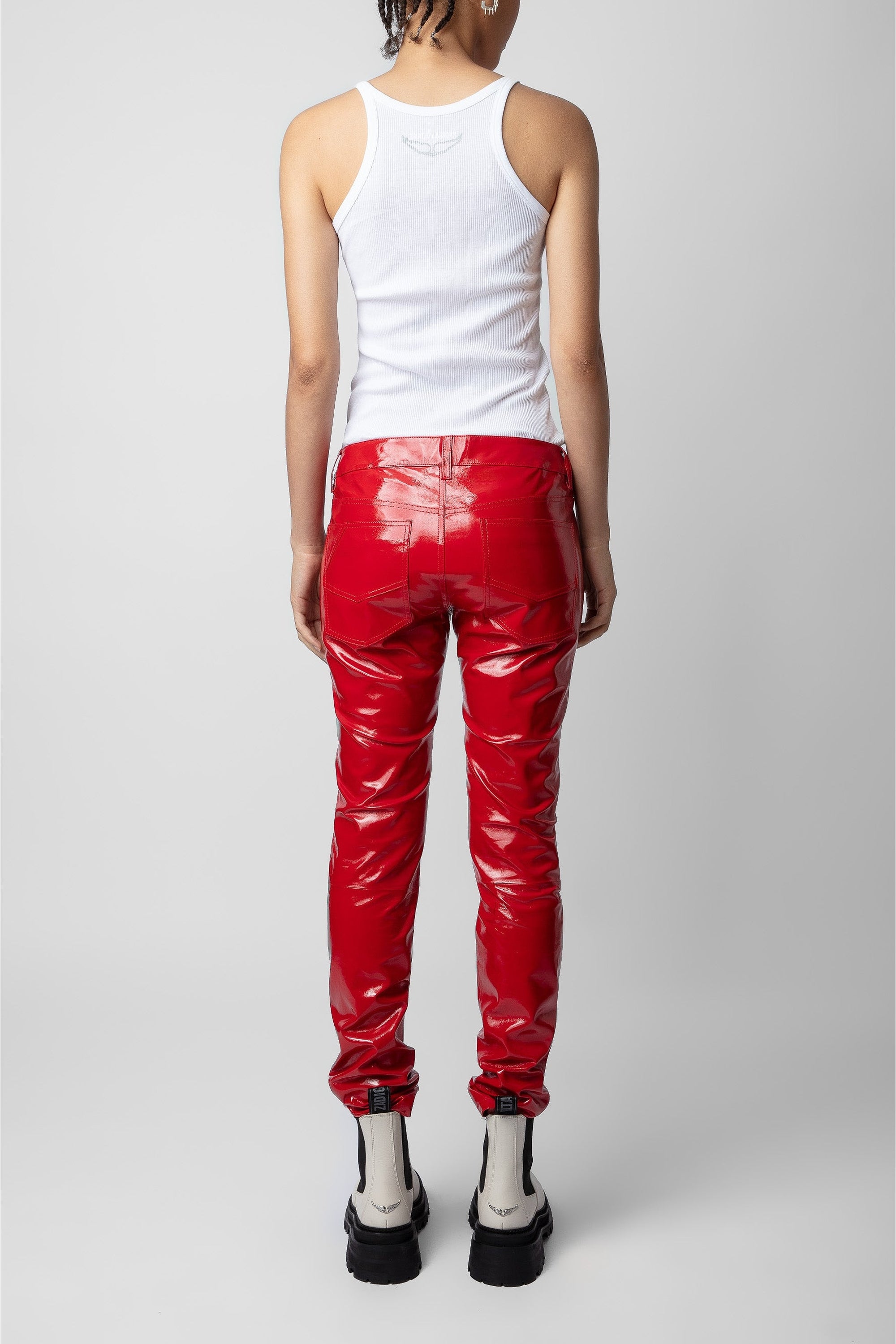 Pantalon Peko Vinyle en cuir - Japon