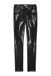 Pantalon Peko Vinyle en cuir - Noir