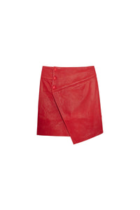 Junko Biker skirt in leather - Japan