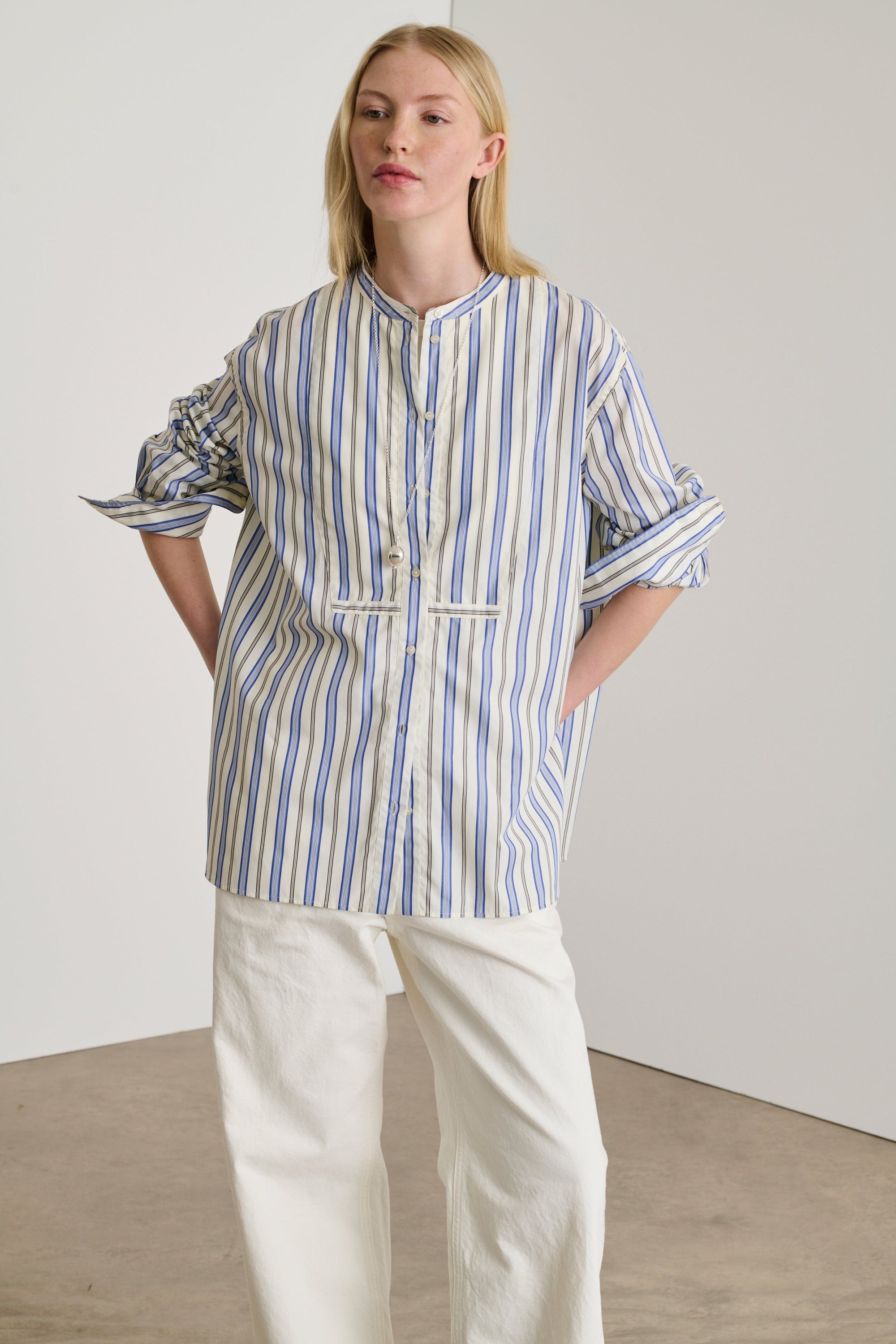 BLEU/BLANC BLOUSE DORI