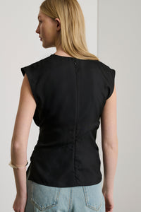 NOIR BLOUSE ECLAT