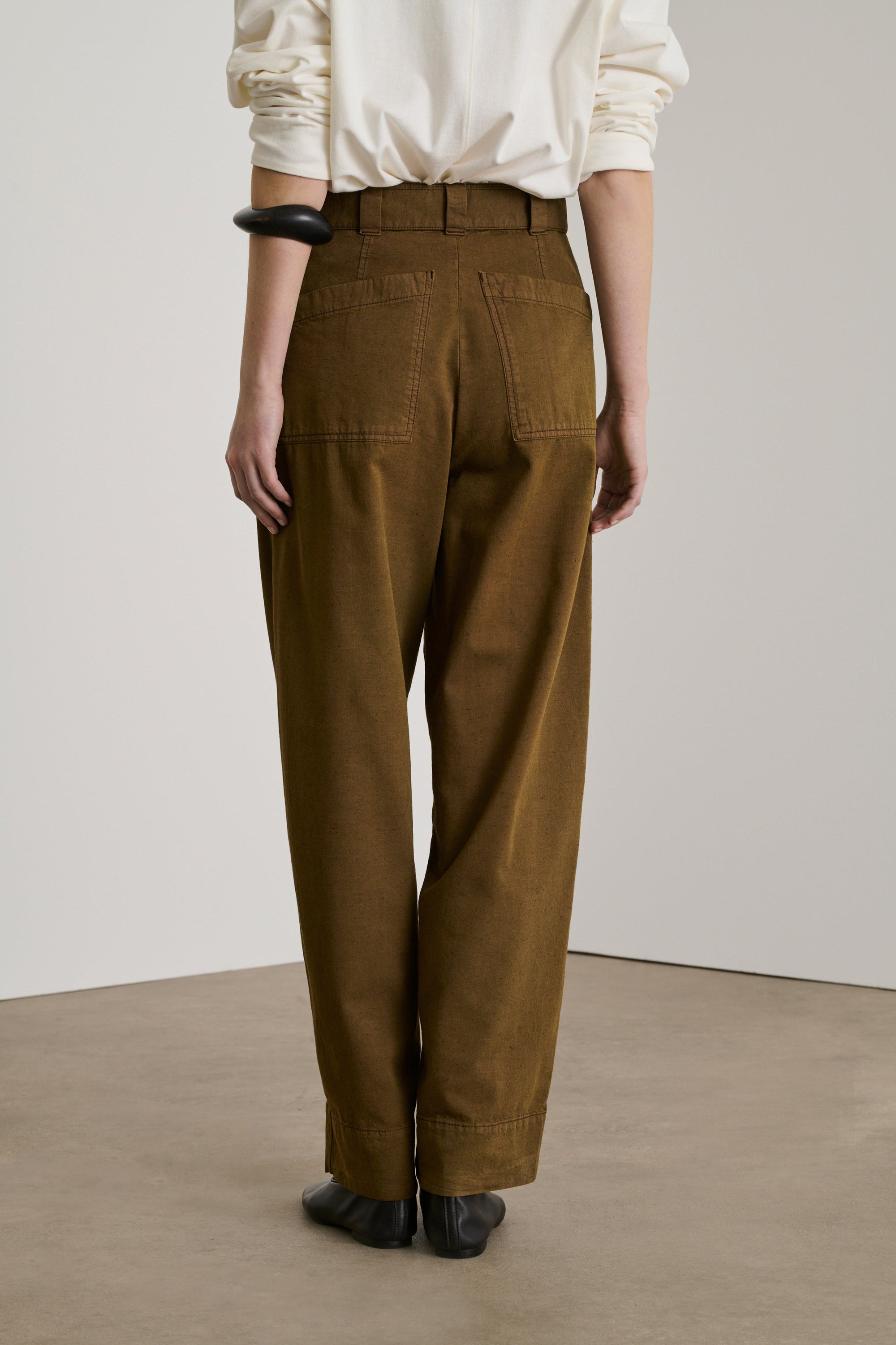 MARRON PANTALON VOLAGE