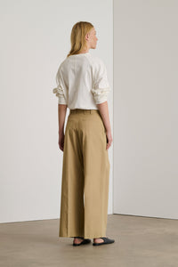 BEIGE FONCE PANTALON DEVY