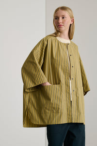 OCRE/VERT BLOUSE DIVA