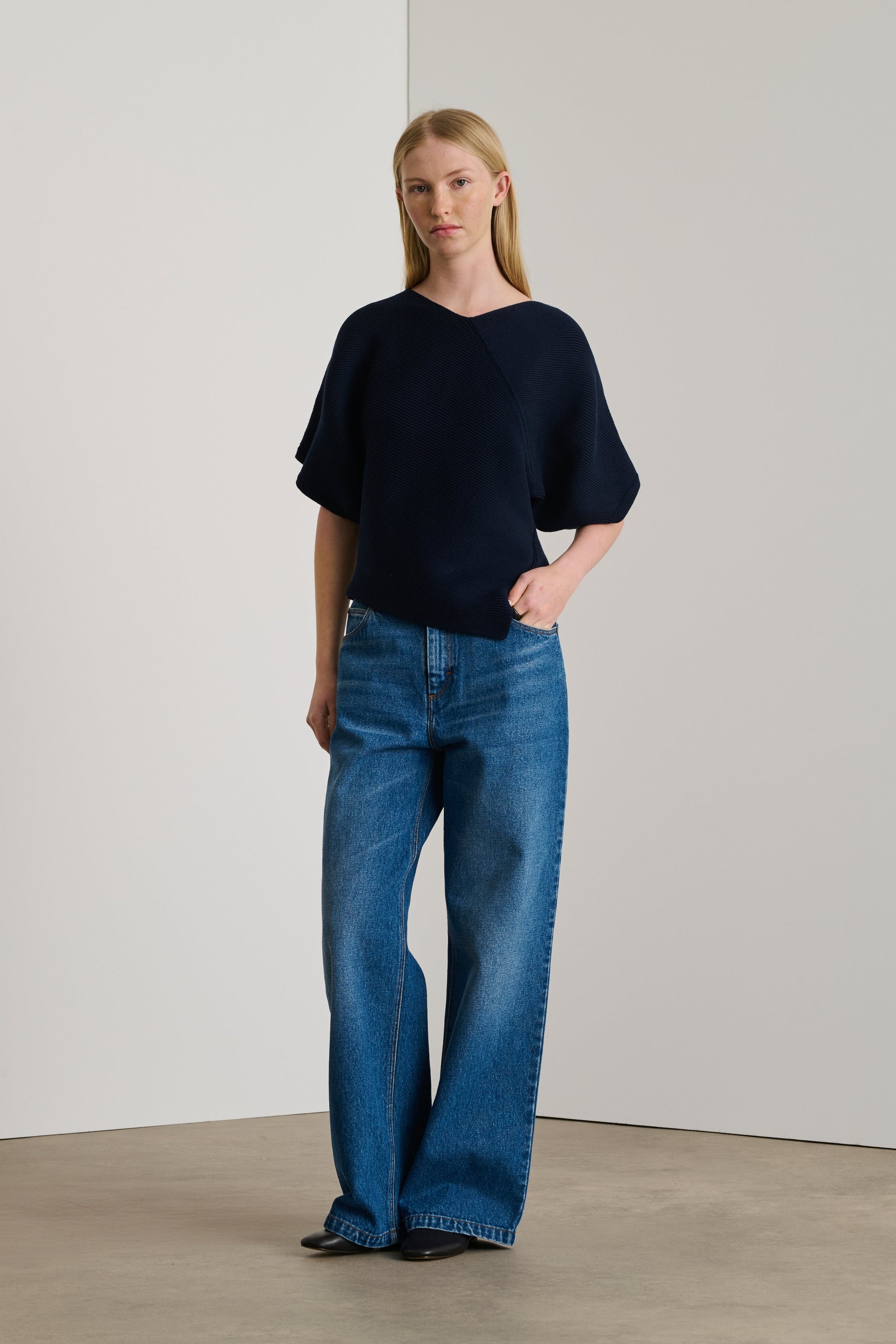 DARK NAVY MAILLE ESSAOUIRA