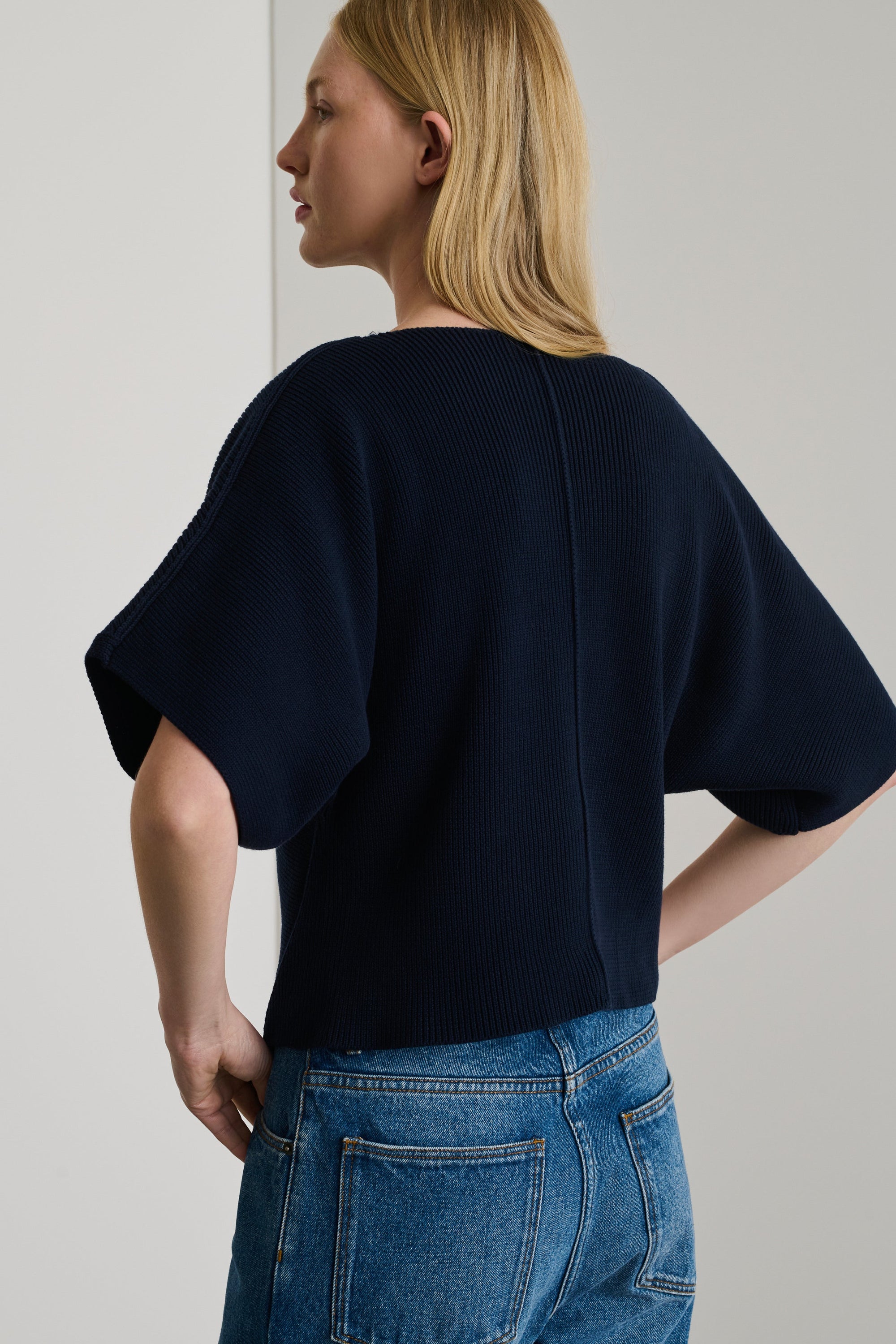 DARK NAVY MAILLE ESSAOUIRA