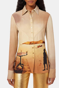 Chemise Salvador Dalí inspirée de son œuvre - La Table Solaire