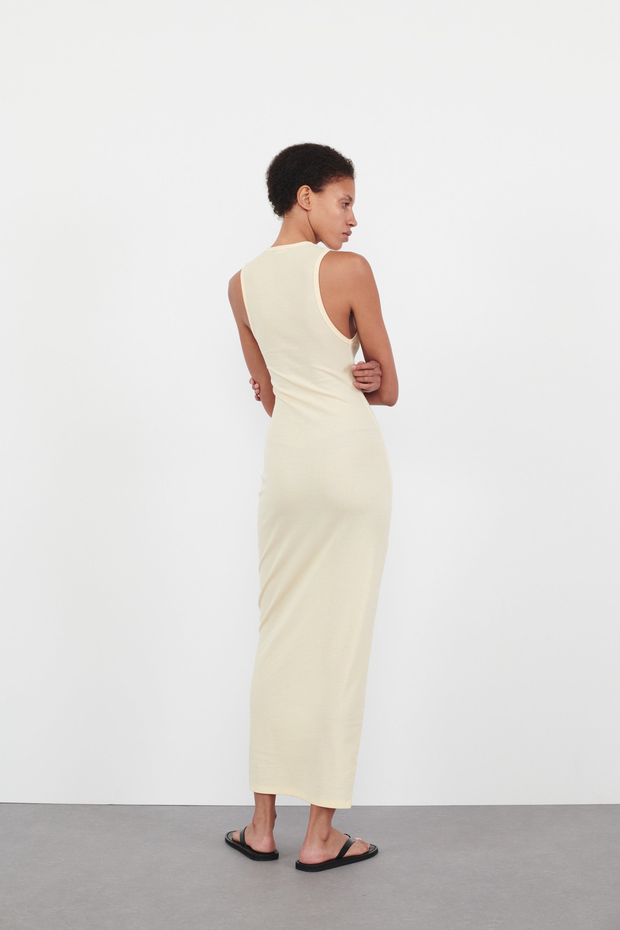 Racer Dress - Butter