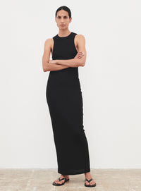 Racer Dress - Black
