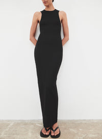 Racer Dress - Black