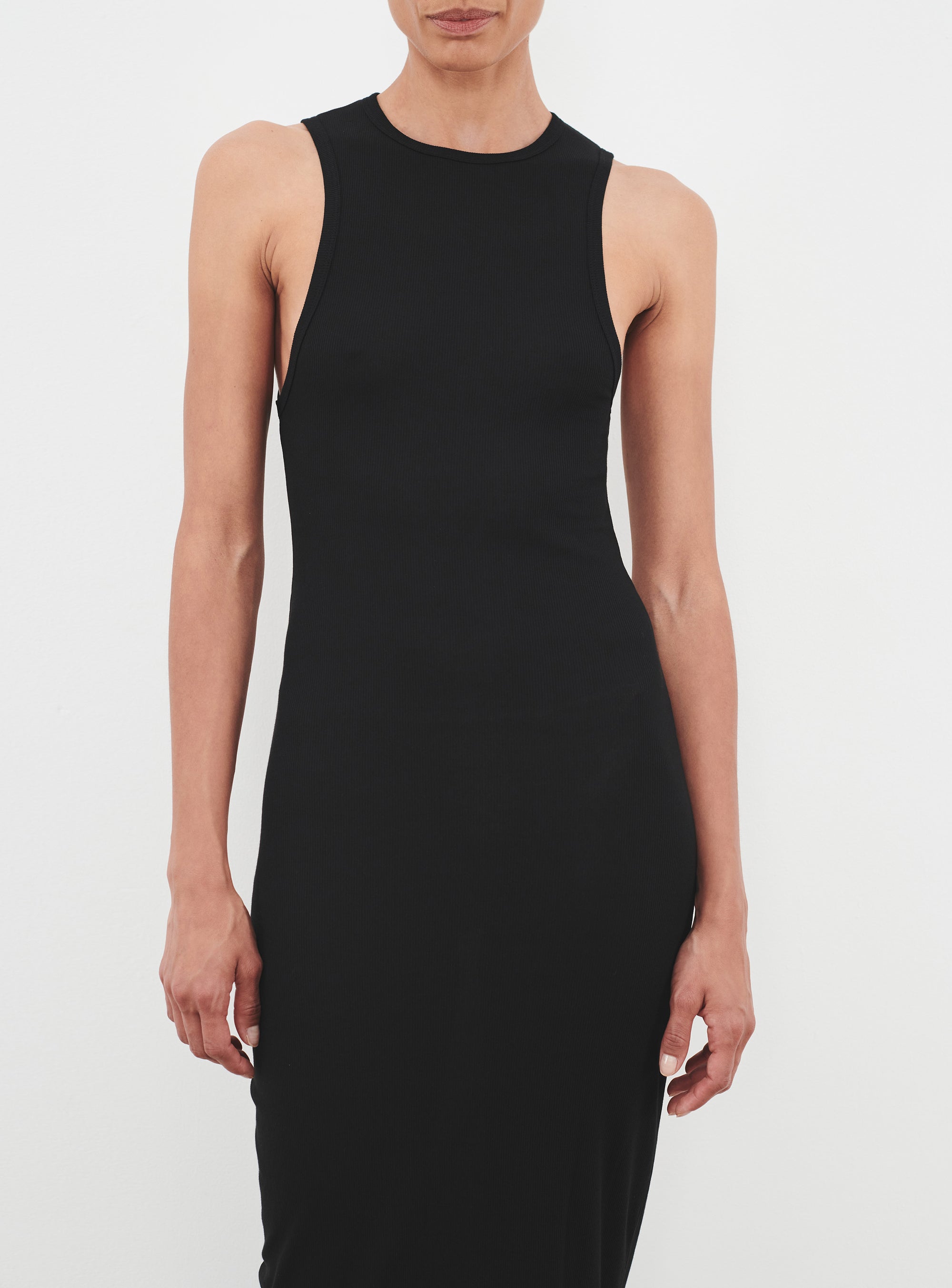 Racer Dress - Black