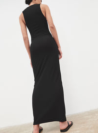 Racer Dress - Black