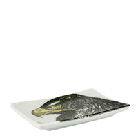 Aquila porcelain ashtray - Multicoloured