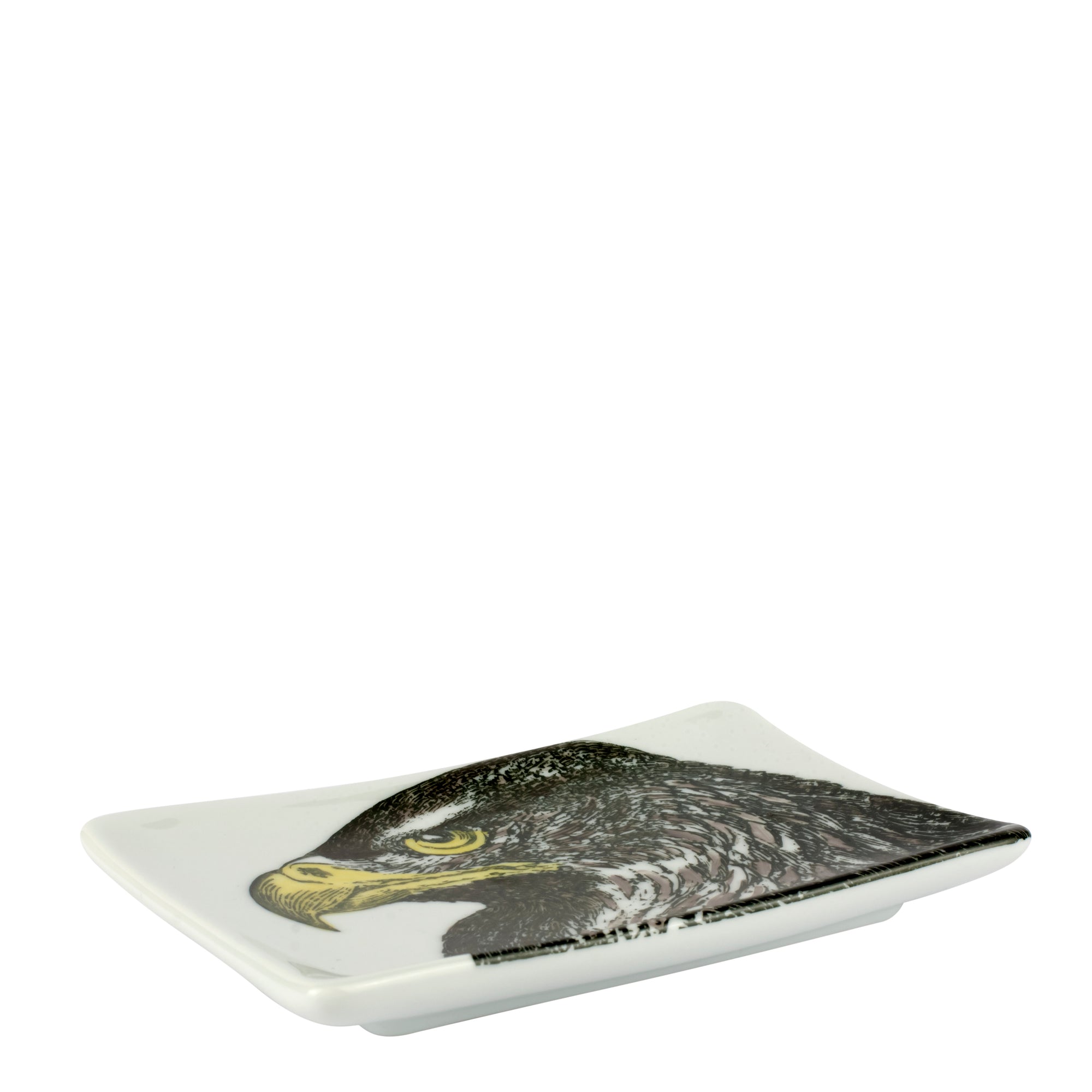 Aquila porcelain ashtray - Multicoloured