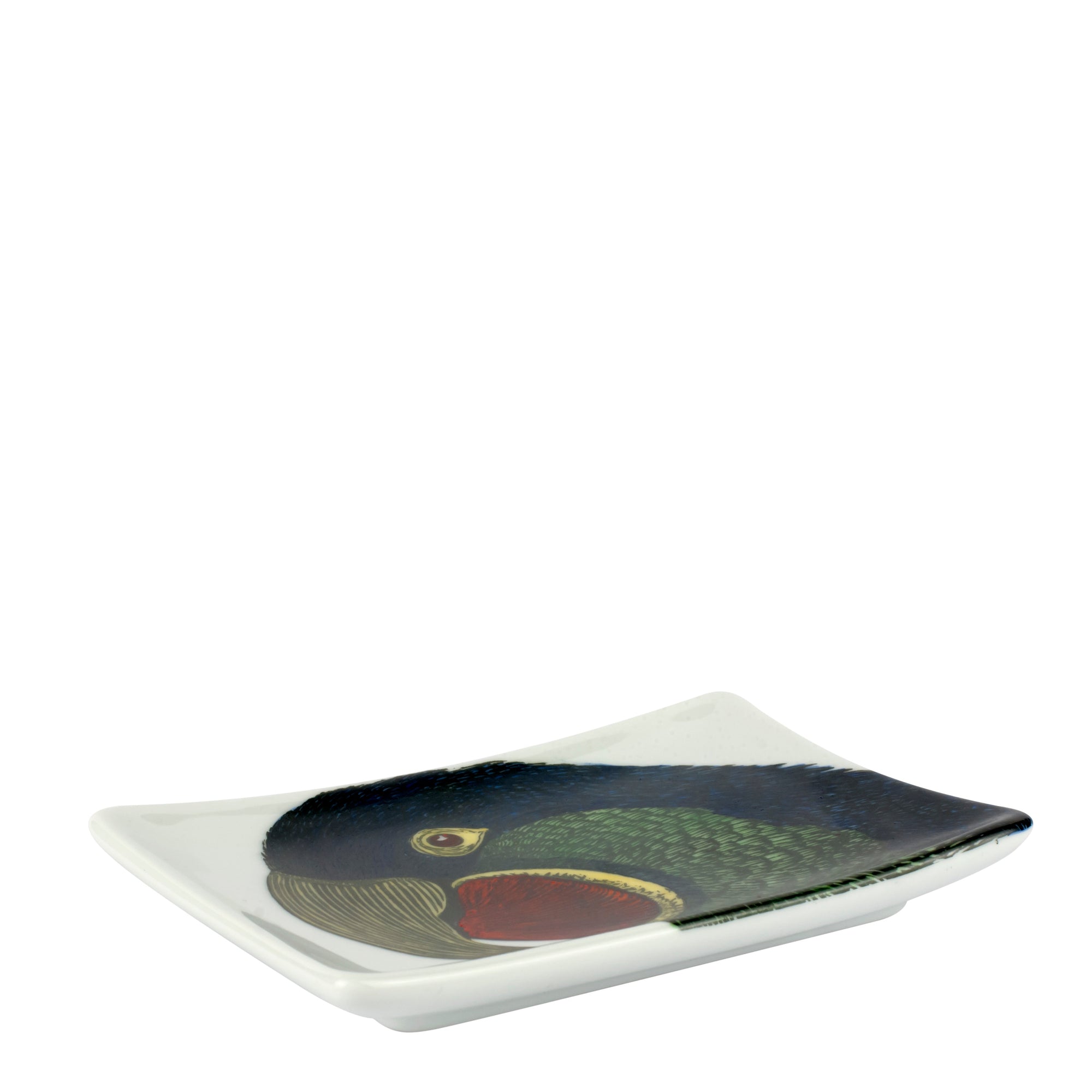 Pappagallo porcelain ashtray - Multicolour