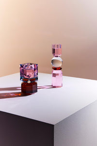 Photophore Dakota - Red, Clear & Cobalt