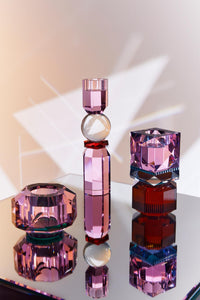 Photophore Dakota - Red, Clear & Cobalt