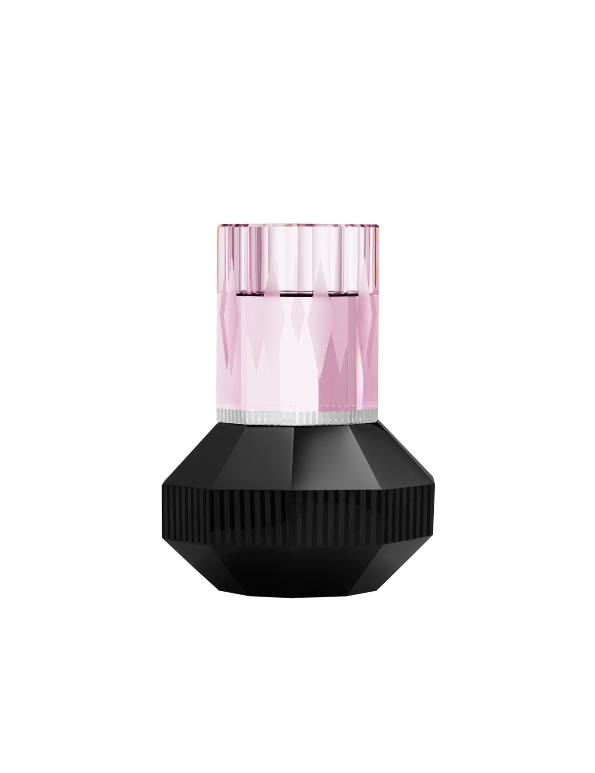 Photophore Chicago - Rose, Clear & Black