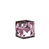 Photophore Ophelia en cristal - Clear, Black & Purple
