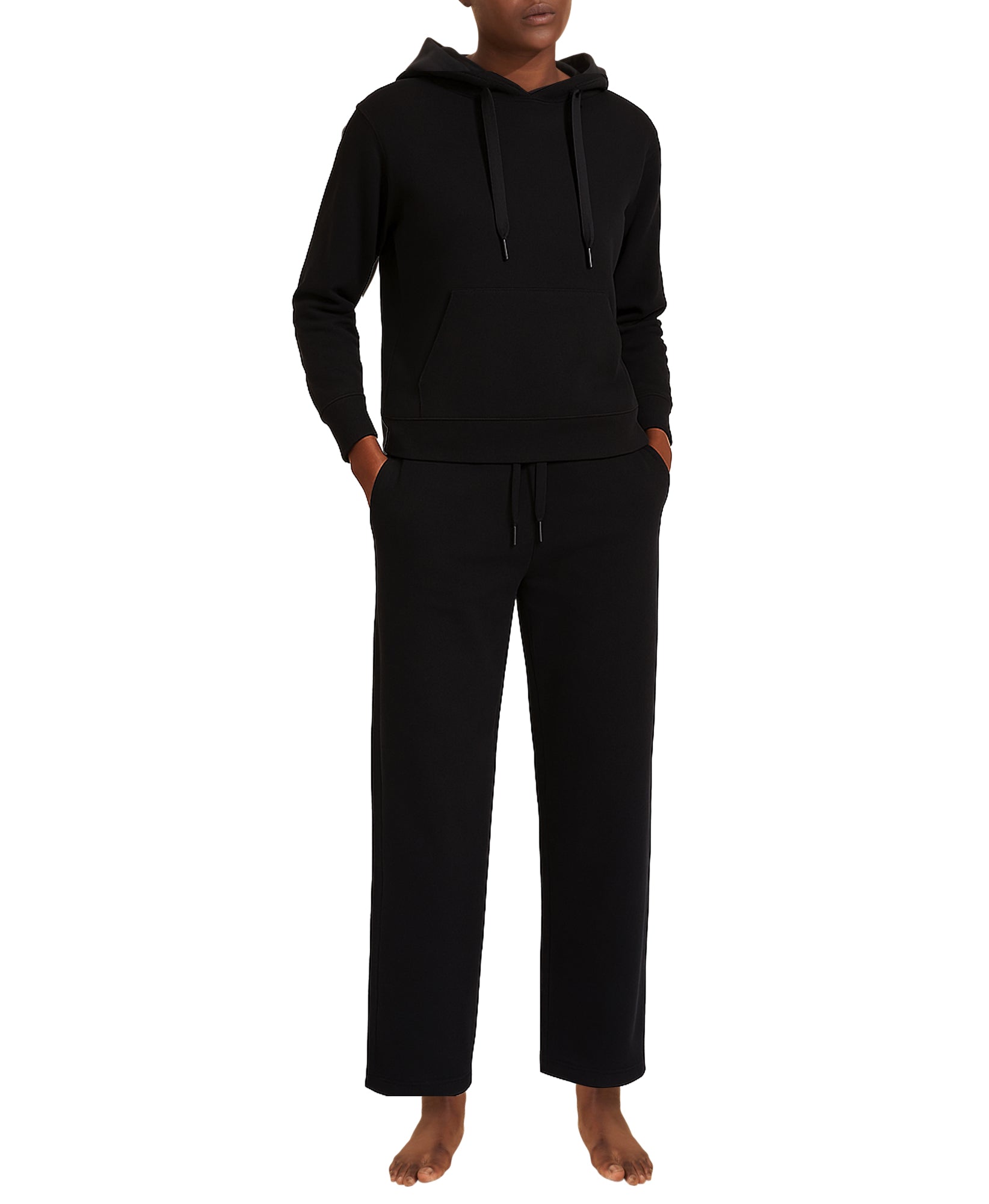 Anna Trousers - Black & Navy