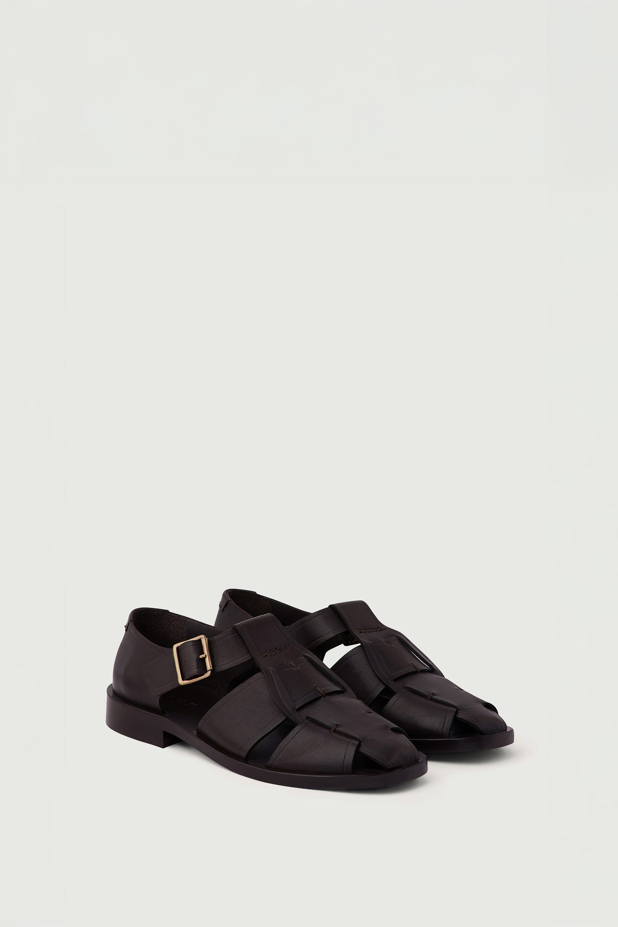 MARRON SANDALES VELIKA