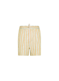 Linen blend shorts - Honey